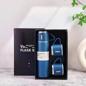 500 ml Travel Thermo Set, Vacuum Bottle, Suitable for Hot And Cold Drinks